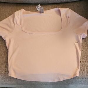 Tilly's Light Pink Crop Top
